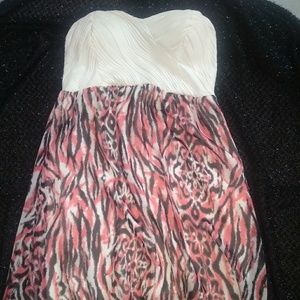 Strapless dress